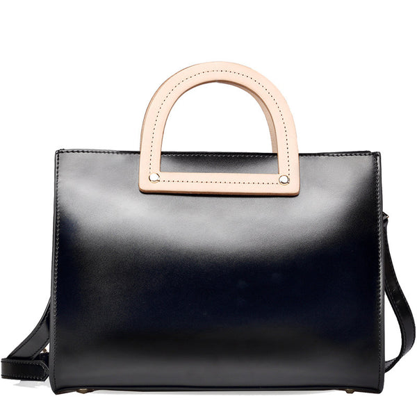 Genuine Leather handbag shoulder bag for women leather crossbody bag - EverHandmade
