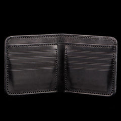 Handmade Leather Fine Horse Tooled Mens billfold Wallet Cool Leather Wallet Slim Wallet for Men