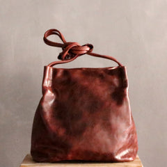 Vintage LEATHER WOMENs Shoulder Tote Bag Tote Shoulder Purse FOR WOMEN