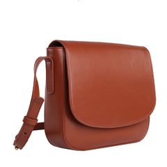 Stylish LEATHER WOMEN Saddle Messenger BAG Crossbody Purse FOR WOMEN