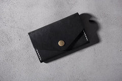 Cool Leather Mens billfold Wallet Card Holder Small Card Slim Wallet for Men