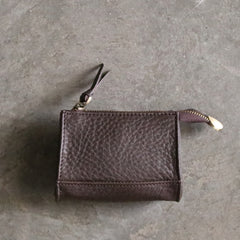 Mini LEATHER Womens Small Wallet Change Wallet Makeup Pouch FOR Women