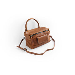 Vintage WOMENs LEATHER Work Handbag Fashion Shoulder Bag Purse FOR WOMEN