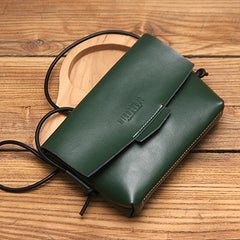 Handmade LEATHER WOMEN Messenger SHOULDER BAG Cute Crossbody Purses FOR WOMEN