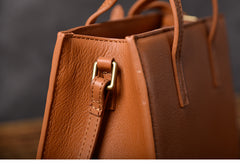 Leather Women Small Brown Handbag Shoulder Bag For Women