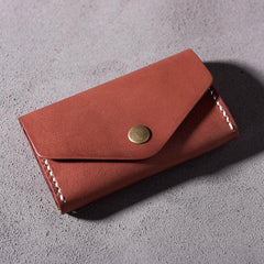 Cool Leather Mens billfold Wallet Card Holder Small Card Slim Wallet for Men