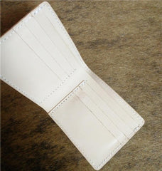 [On Sale] Handmade Cool Mens Snake Skin Bifold Small Wallet Slim billfold Wallet for Men