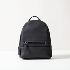 Leather Stylish Womens Small Backpack Mini Travel Backpack Purse for Women