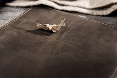 Handmade Leather Mens Clutch Wallet Cool Leather Wallet Long Phone Wallets for Men