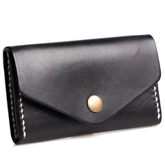 Cool Leather Mens billfold Wallet Card Holder Small Card Slim Wallet for Men