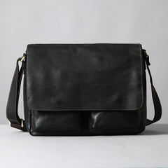 Handmade Leather Mens Cool Shoulder Bags Messenger Bag for men