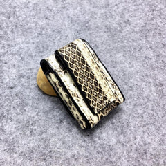 Cool Mens Leather Snake Zippo Lighter Cases with Belt Loop Zippo lighter Holder with Belt clip