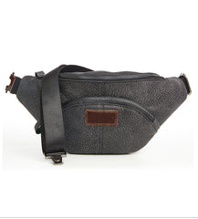 Vintage LEATHER MENS FANNY PACK Cool BUMBAG WAIST BAG FOR MEN