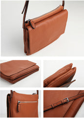 Stylish Leather Womens Slim Crossbody Bag Purse Cute Shoulder Bag for Women