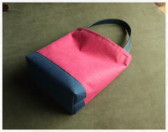 Womens Blue Nylon Shoulder Tote Bags Best Nylon Tote Handbag Shopper Bags Purse for Ladies