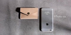 Handmade Leather Mens Cool billfold Wallet Card Holder Small Card Slim Wallets for Men