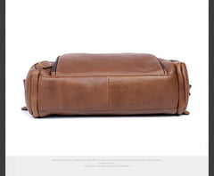 Leather Mens Messenger Bag Cool Weekender Bag Travel Bag Duffle Bags Overnight Bag Holdall Bag for men
