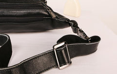 Leather Mens FANNY PACK MENS WAIST BAG HIP PACK BELT BAG FOR MEN