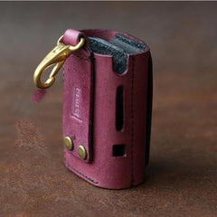Cool Leather Mens IQOS Cigarette Case With Belt Clip IQOS Holder Belt Loop for Men