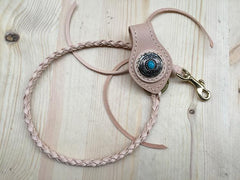 Cool Leather Mens Biker Chain Wallet Handmade Long Chain Wallets with Chain