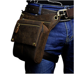Leather Belt Pouch for men Shoulder Bag Waist Bag BELT BAG For Men
