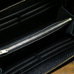 cool travel wallet​ Handmade Tooled Leather Biker Wallet Constellation Aquarius Mens Cool Chain Wallet Wallet with Chain