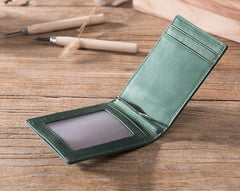 Leather Mens Cool billfold Wallets Card Holder Small Card Slim Wallets for Men