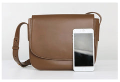 Stylish LEATHER WOMEN Saddle Messenger BAG Crossbody Purse FOR WOMEN