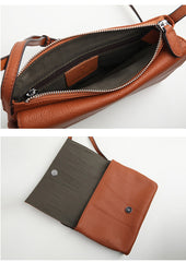 Stylish Leather Womens Slim Crossbody Bag Purse Cute Shoulder Bag for Women