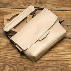 Handmade LEATHER WOMEN Messenger SHOULDER BAG Cute Crossbody Purses FOR WOMEN