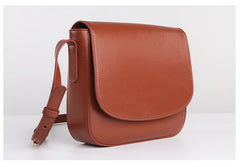 Stylish LEATHER WOMEN Saddle Messenger BAG Crossbody Purse FOR WOMEN