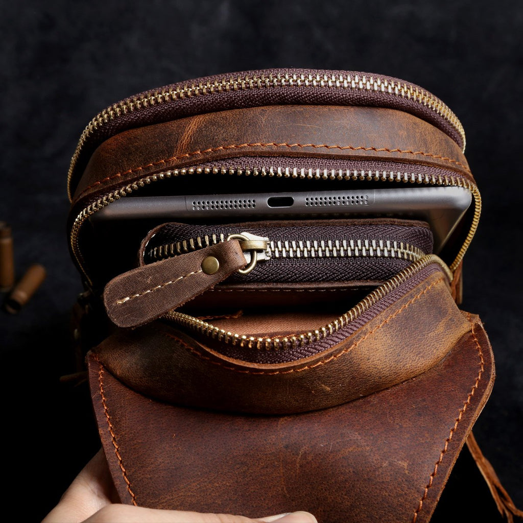 Men's Leather Pouches - Small Luxury Goods