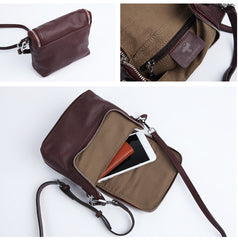 Cute Leather Womens Small Crossbody Bag Purse Cute Shoulder Bag for Women