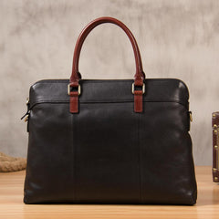 Leather Mens Briefcase Shoulder Bag Handbag Work Bags Business Bag for Men