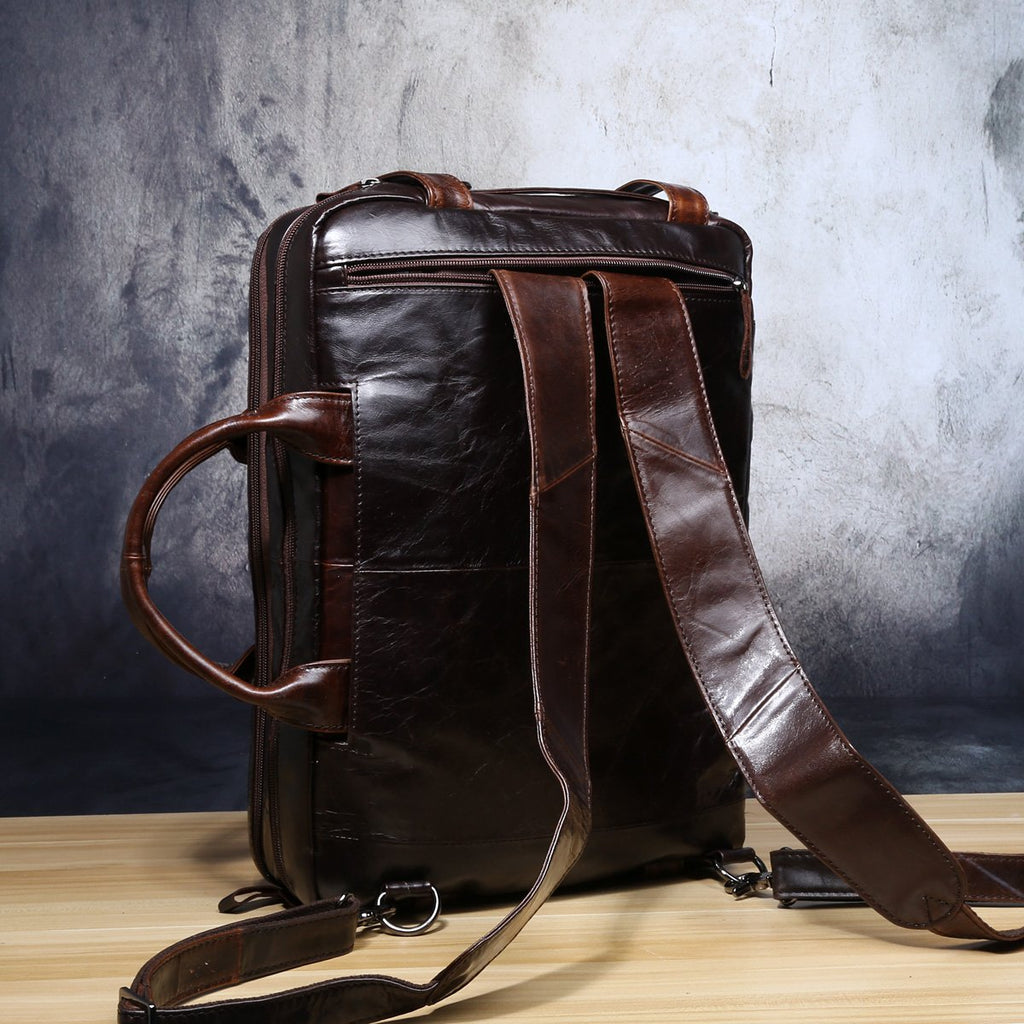 Designer Men's Leather Bags, Backpacks, Messengers