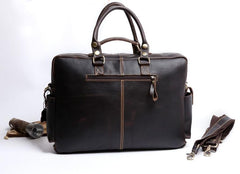 Genuine Leather Mens Cool Weekender Bag Travel Bag Duffle Bags Briefcase Messenger Bag for men