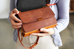 Stylish LEATHER WOMEN Messenger SHOULDER BAG Cute Crossbody Purse FOR WOMEN