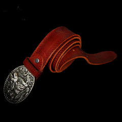 Handmade Leather Mens Belts Custom Cool Leather Men Black Belt for Men