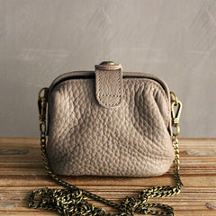 Vintage LEATHER WOMEN Mini Doctor Purse Chain SHOULDER BAG Purses FOR WOMEN