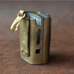 Cool Leather Mens IQOS Cigarette Case With Belt Clip IQOS Holder Belt Loop for Men