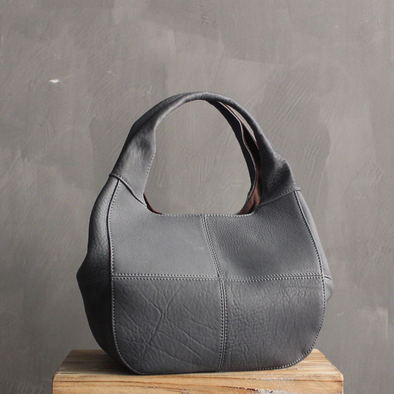 Vintage Womens LEATHER Handbag Purse Shopper Bag FOR WOMEN