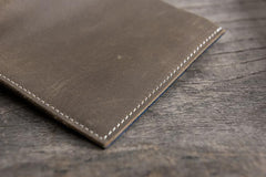 Cool Leather Mens Small Slim Wallet billfold Wallets Bifold for Men