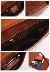 Stylish LEATHER WOMEN Saddle Messenger BAG Crossbody Purse FOR WOMEN