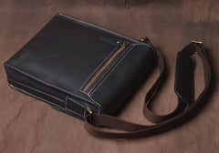 Cool leather mens messenger bag vintage Side Bag shoulder bag for men