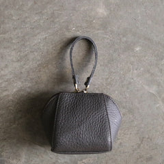 Mini LEATHER Womens Wristlet Wallet Change Wallet Makeup Pouch FOR Women