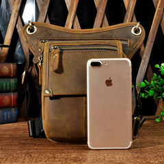 Leather Belt Pouch for men Shoulder Bag Waist Bag BELT BAG For Men
