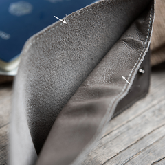 Cool Leather Mens Slim Small Wallet Men billfold Bifold Wallets for Men