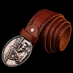 Handmade Leather Mens Belts Custom Cool Leather Men Belts for Men