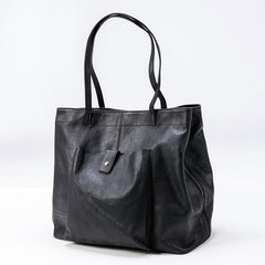 Handmade Genuine Leather Handbag Tote Large Shopper Bag Purse Handbag Shoulder Bag Purse For Women - EverHandmade
