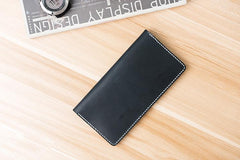 Handmade Leather Mens Long Wallet Cool Leather Wallet Long Wallets for Men
